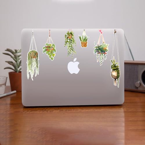 100+PCS Plant Stickers Journal Scrapbook Supplies Potted Plant Floral Decals DIY Decorative Green Plants Set Stickers for Laptop, Envelop, Scrapbook, Notebook, Luggage, Planner Diary - Image 6