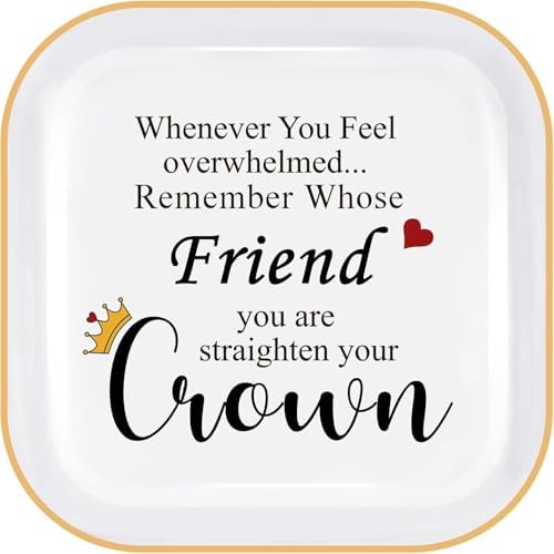 Friend Gifts for Women Best Friend - Ring Dish Christmas Bff Birthday Gifts by PUDDINGCABIN