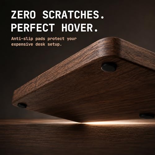 Solid Black Walnut EDC Dump Tray - Premium Valet Tray for Men, Minimalist Geek Desk Setup Accessory & Nightstand Catchall Organizer (9.8" x 5.9") - Image 5