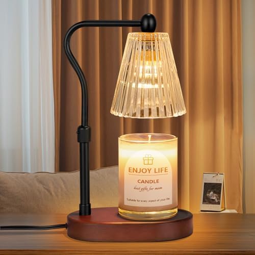 seenlast Candle Warmer Lamp with Timer Dimmer Adjustable Height,Mothers Day Gifts,Electric Wax Warmer Vintage Home Decor for Scented Jar Candles,Birthday Gifts for Women by seenlast