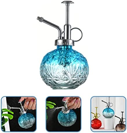 Gadpiparty Glass Plant Mister Spray Bottle Vintage Plant Watering can for Indoor House Plants Succulents and Mini Bonsai Refillable Decorative Sprayer with Ergonomic Handle 6.29 X 3.54 X 3.54 in - Image 4