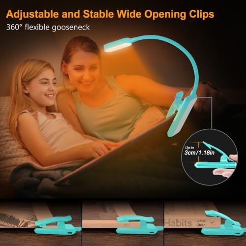 Gritin 16 LED Rechargeable Book Light for Reading in Bed - Image 5