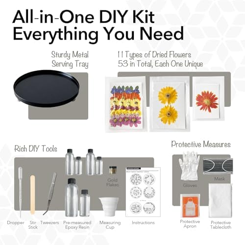Auraeve All-in-One Craft Resin Tray Kit for Adults, Gift for Women - Image 2