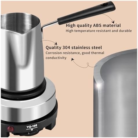 Candle Making Kit for Adults and Beginners - Heating Stove + Pouring Pot + Thermometer + Soy Wax (500g), Candle DIY Tools - Image 3
