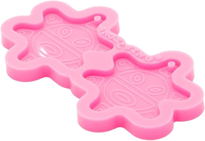 Resin Earring Mold Silicone Resin Jewelry Molds Hexagon Shape Epoxy Resin Casting Molds for Women Earring Crafts DIY Necklace Pendant Resin Mold
