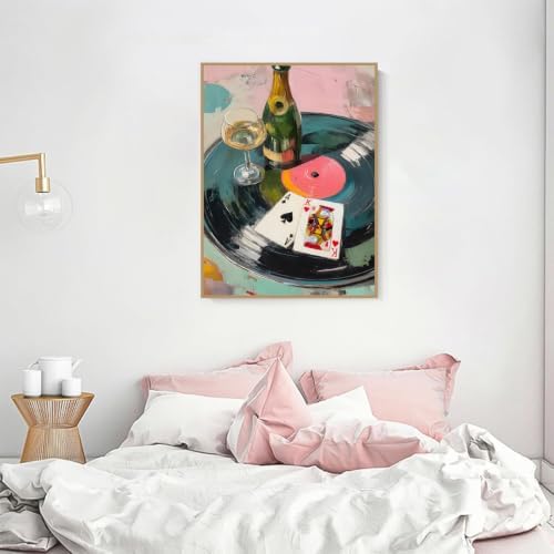 Pink Poker Diamond Art Kits for Adults Diamond Painting Kit for Beginner - Image 5