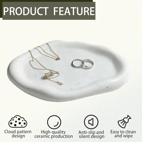CHENACC Cloud Ceramic Jewelry Tray - Image 2