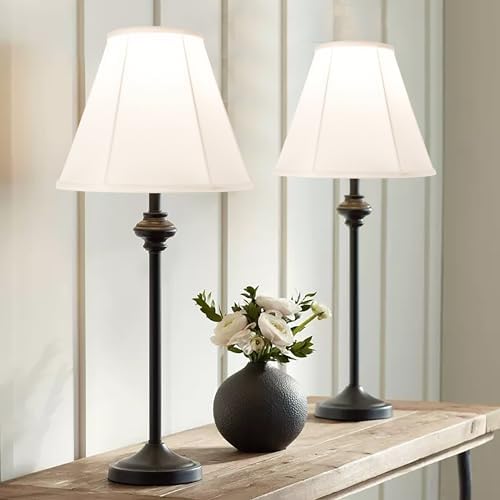 GO&SO White Bell Lamp Shades, 6" Top x 13" Bottom x 9.8" High - Image 7