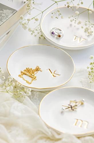 COLLECTIVE HOME Ceramic Jewelry Tray, Trinket Dish, Gifts for Women (H) - Image 4