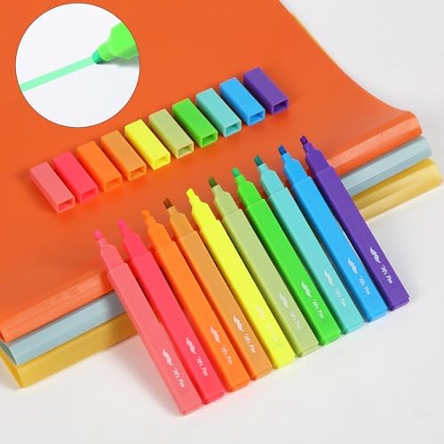 Mr. Pen- Aesthetic Highlighters No Bleed, 10 Pack, Assorted Colors | Chisel Tip, Cute Highlighters Assorted Colors for Journaling, Highlighting, Underlining, Fast Dry, Back to School Supplies - Image 6