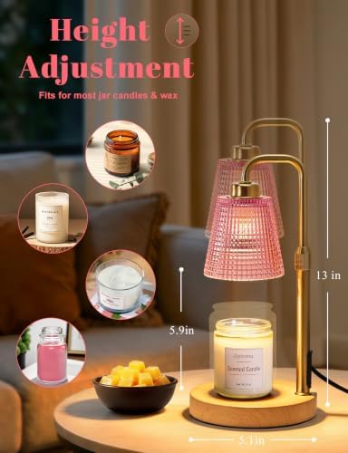 Candle Warmer Lamp with Timer, Birthday Gifts for Women, Cozy Room Decor - Image 4