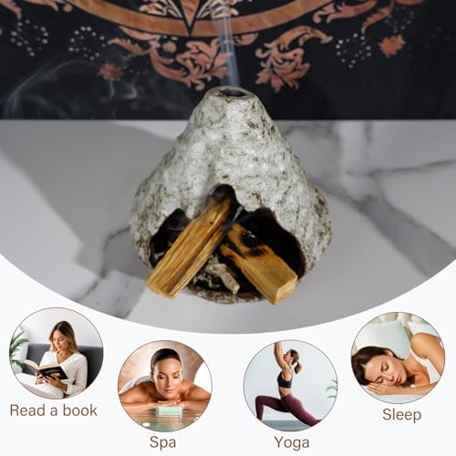 Zongzi Modeling Incense Holder with Ash Catcher, Palo Santo & Sage Burner - Image 5