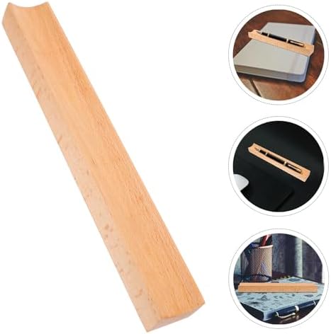 Ipetboom Beech Wood Desk Pen Holder Tray Organizer for Office and Home - Image 7