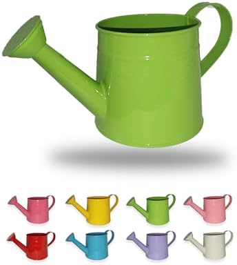 Small Watering Can for Indoor Plants, Green, 1L by Unknown