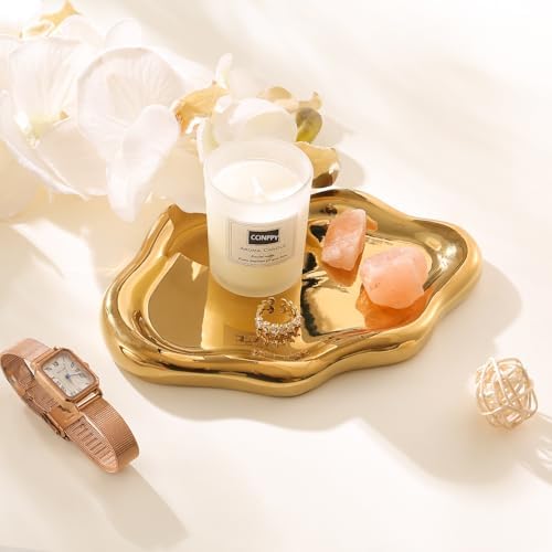 CCINPPY Ceramic Cloud Jewelry Tray Trinket Dish Key Bowl Nightstand Decor - Image 3