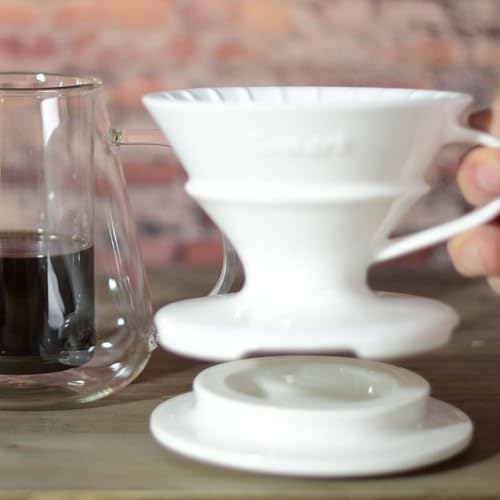 3-in-1 Ceramic Drip Tray for Pour-Over Coffee Dripper - Image 2