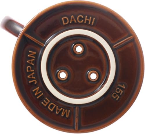 Kalita DACHI MI 155 Coffee Dripper, Mino Ware, High Heat Retention, Porcelain, For 1-2 People, Dachi MI 155 Dripper, Gloss Brown, #01113 Wave Series, Made in Japan, Drip Equipment, For 1 Person, 2 - Image 2