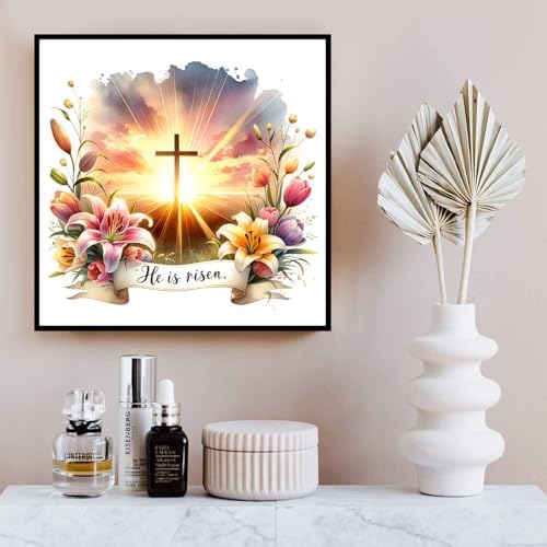 Diamond Art Kits for Adults, Cross Diamond Art Painting Kits for Adults - Image 4