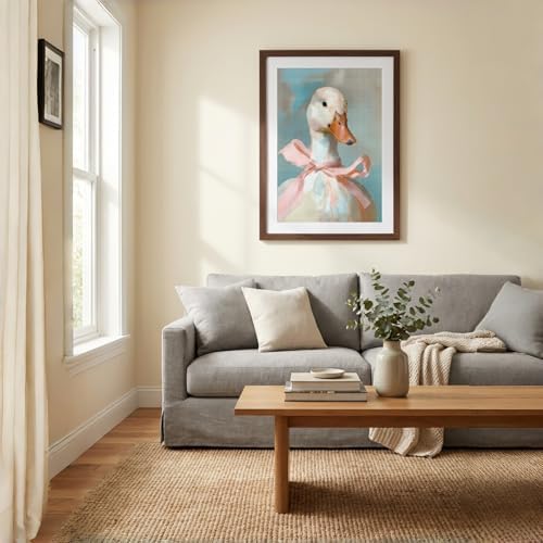 5D Diamond Painting Kits for Adults Beginner, Cute Duck Bow Diamond Art - Image 3