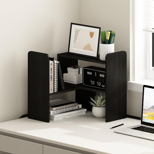 Furinno Classic Geometric Desk Organizers and Accessories, Black Espresso by Furinno-FitsYourSpaceFitsYourBudget