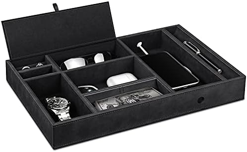 SITHON Valet Tray Desktop Organizer Catchall EDC Tray - Image 2