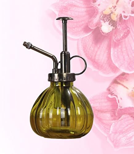 Vintage Pumpkin Glass Watering Can for Green Plants and Flowers - Image 7