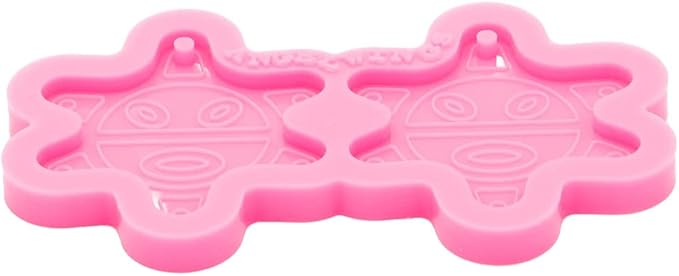 Resin Earring Mold Silicone Resin Jewelry Molds Hexagon Shape Epoxy Resin Casting Molds for Women Earring Crafts DIY Necklace Pendant Resin Mold