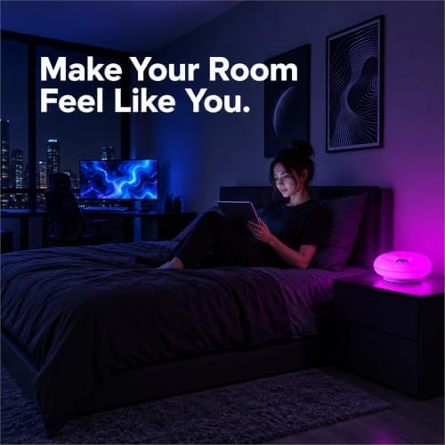 Cyberpunk Donut Lamp,Cordless Rechargeable Table & Wall Light,Game Light - Image 4