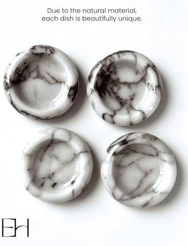 Marble Trinket Dish 4 INCH - Image 4
