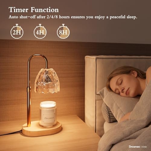 Candle Warmer Lamp with Timer Dimmable, Wax Melt Warmer for Jar Candles - Image 3