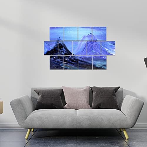 ESRICH Mini Stretched Canvas 12 Pack 4x4inch, 2/5''Profile Art Primed Canvases for Painting, 100% Cotton Small Professional Stretched Canvas for Kids and Art Supplies,for Acrylics,Oils&Other Painting. - Image 6