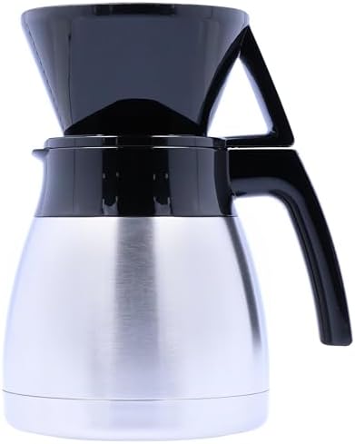 Melitta Pour-Over Coffee Brewer & Stainless Steel Carafe Set with Coffee Filters, 42 Ounce Set by Unknown