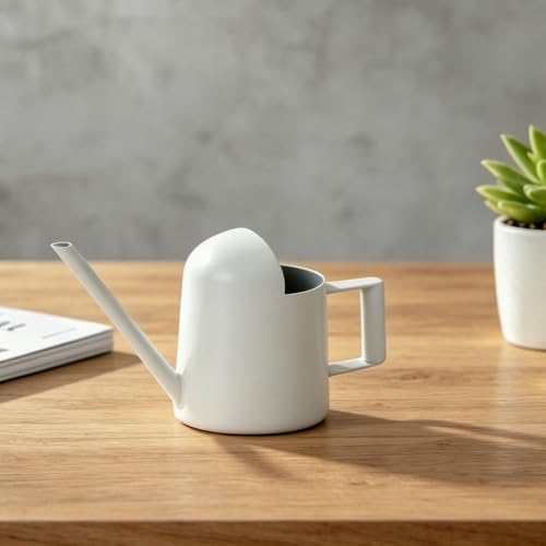 Small Watering Can 10oz Long Spout for Indoor Plants (Dark Green) - Image 5