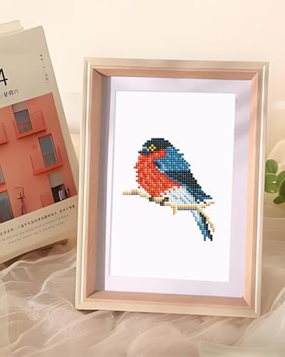 PeakLuv Small Diamond Art Kits Birds Mini Diamond Painting Kits for Adults - Image 4