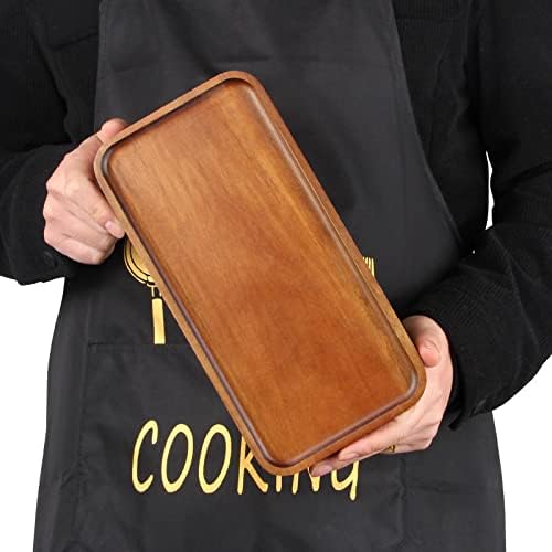 Acacia Wood Plates Small Decorative Tray Wooden Serving Platter for Food - Image 7