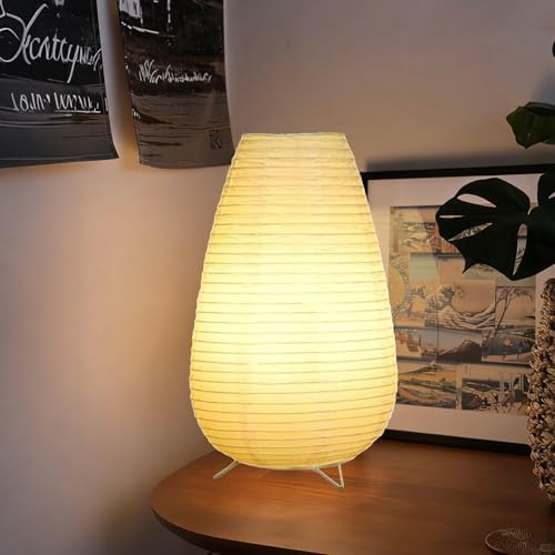 YY YEARCHY Rice Paper Table Lamp 15.3-inch Tall by YYYEARCHY