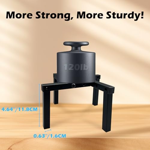 Four Legs Adjustable Metal Plant Stand for 5"-10" Plant Pot – Indoor & Outdoor (Black, 1 Pack) - Image 3