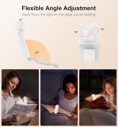 Gritin Reading Light, Rechargeable Book Light for Reading in Bed - Image 5