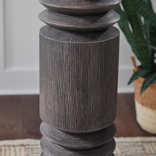 Signature Design by Ashley Fainwell Floor Lamp, Distressed Black, 64-Inch - Image 5