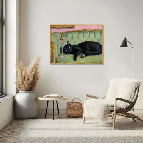 Black Cat Diamond Art Kits for Adults Diamond Painting Kit for Beginner - Image 3