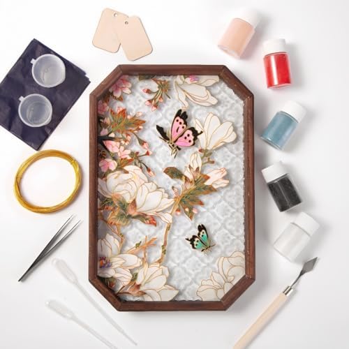 Cloisonne Filigree Enamel Glass Platter Kit by Unknown