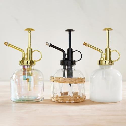 Santa Barbara Design Studio Glass Plant Mister Vintage Style Spray Bottle for Indoor Plants, 6" H, Opal - Image 2