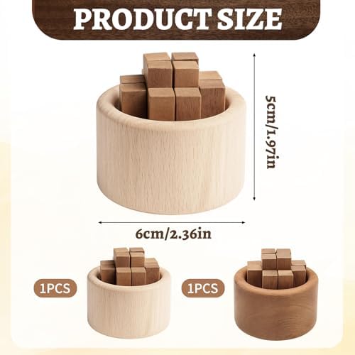 2Pcs Passive Diffuser, Wood Diffuser for Essential Oils, Clay Disc for Essential Oil Suitable for Relieve Stress and Create Atmosphere - Image 2