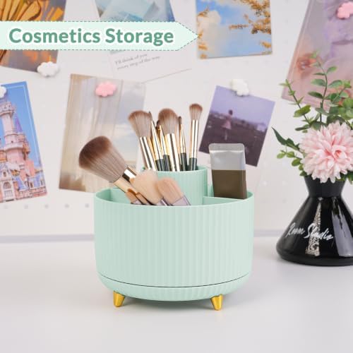 SKYDUE 360 Degree Rotating Pencil Pen Holder, Sage Green - Image 4