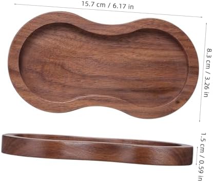 Multi Functional Wooden Organizer Tray for Kitchen and Bedrooms Coffee - Image 2