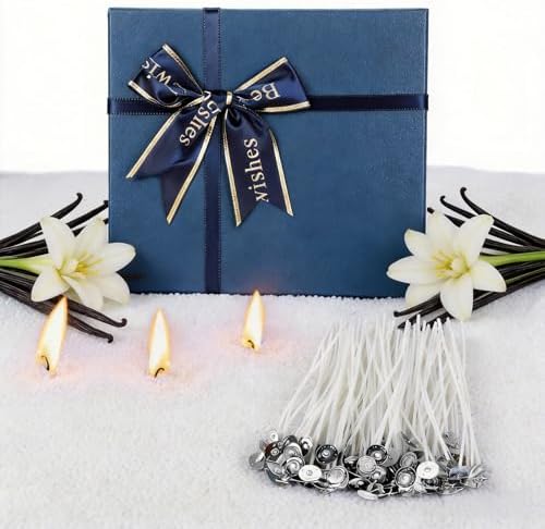 Caixiaofei Vanilla Pearled Candle Sand Wax, Soy Wax - 36 Oz, 30 Cotton Wicks Gift Set, Long-Lasting Aromatherapy for Relaxation, Home Decor, Spa & Gifting for Birthdays, Anniversaries, Holidays by Unknown