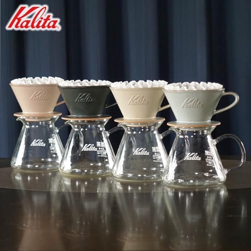 Carita Kalita Coffee Dripper Mino Ware High Heat Retention Pottery for 1 to 2 People, DACHI & KalitaMI 155, Sand Beige, #01101, Wave Series, Made in Japan, Drip Equipment, For One Person - Image 6