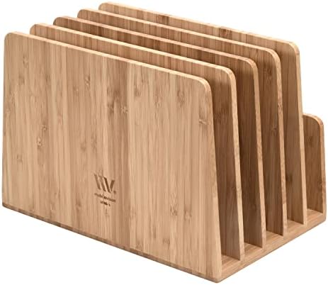 MobileVision Bamboo Multi Device Organizer for Smartphones, Tablets and Laptops, 5 Slots - Image 5