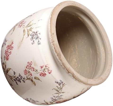 Xiaan Jiaju Flower Pots, Vintage Antique Ceramic Planters for Indoor Plants - Image 3