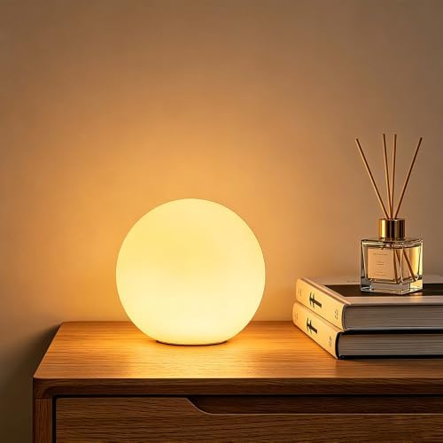 LED Globe Orb Light, 6-in LED Light Up Ball, Cordless Glowing Orb for Kids by KEROVI